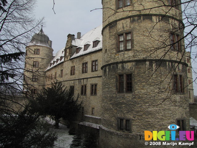 SX02128 Wewelsburg castle in snow